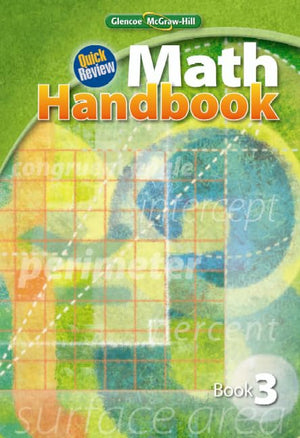 Quick Review Math Handbook, Book 3, Student Edition (MATH APPLIC & CONN CRSE),New