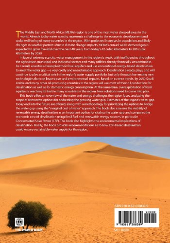 Renewable Energy Desalination: Challenges and Options (Mena Development Report),Used