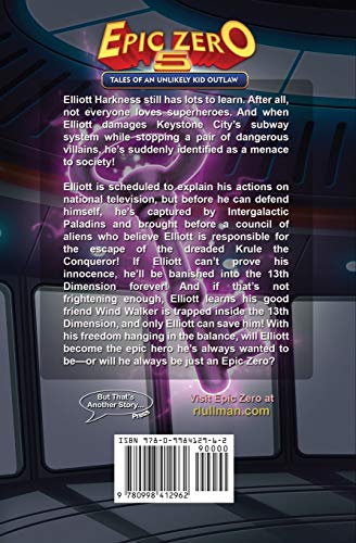 Epic Zero 5: Tales of an Unlikely Kid Outlaw,Used