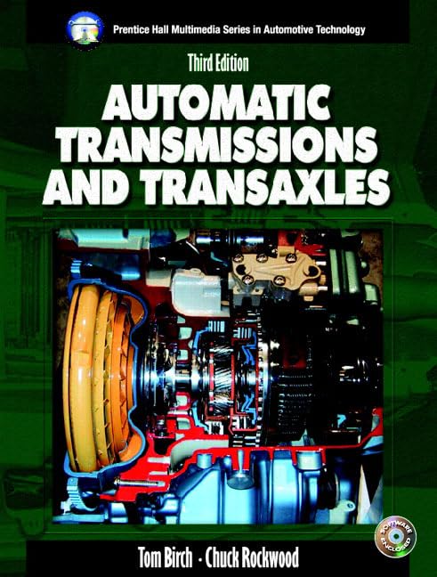 Automatic Transmissions And Transaxles,New