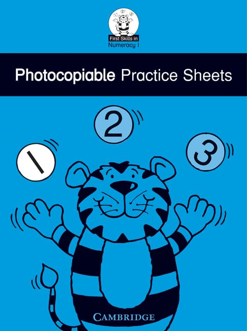First Skills in Numeracy 1 Photocopiable practice sheets,Used