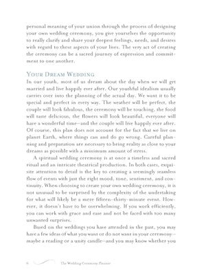 The Wedding Ceremony Planner: Everything You Need for the Perfect DoItYourself Wedding Ceremony,Used
