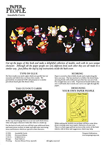 Paper People: A Collection of Delightful Paper Characters to Make Yourself,Used