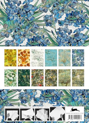 Vincent van Gogh: Gift & Creative Paper Book Vol.100 (Multilingual Edition) (English, French, German and Spanish Edition),Used