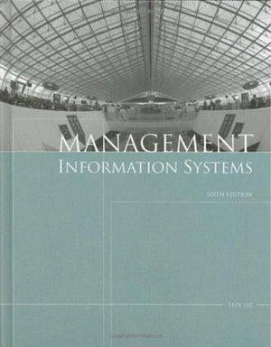 Management Information Systems, Sixth Edition,Used
