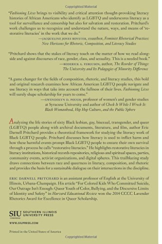 Fashioning Lives: Black Queers And The Politics Of Literacy