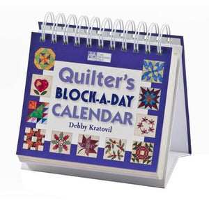 Quilter's Blockaday Perpetual Calendar,Used