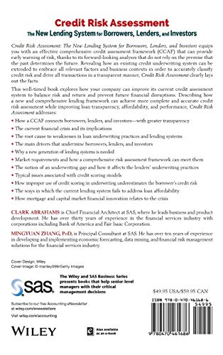 Credit Risk Assessment: The New Lending System for Borrowers, Lenders, and Investors,Used