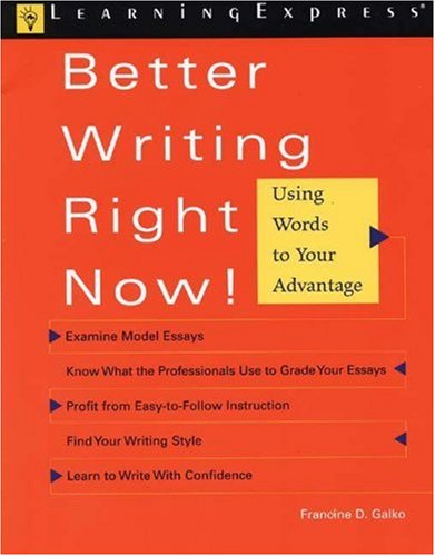 Better Writing Right Now!,Used