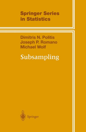 Subsampling (Springer Series In Statistics)