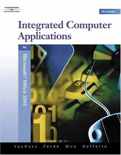 Integrated Computer Applications, Modules 18 (with Data CDROM),Used