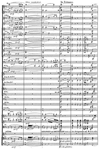 Gotterdammerung in Full Score,New