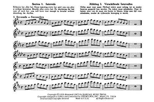 95 Dexterity Exercises for Recorders in F (Hargail Performance),New