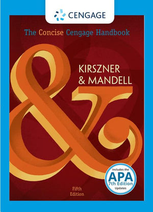 The Concise Cengage Handbook with APA Updates,Used