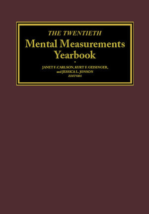 The Twentieth Mental Measurements Yearbook (Buros Mental Measurements Yearbook),Used