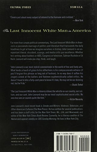 The Last Innocent White Man in America: And Other Writings,Used