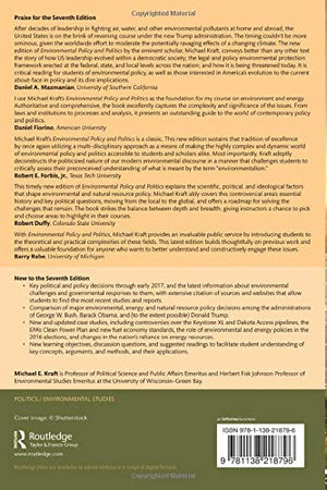 Environmental Policy and Politics,Used