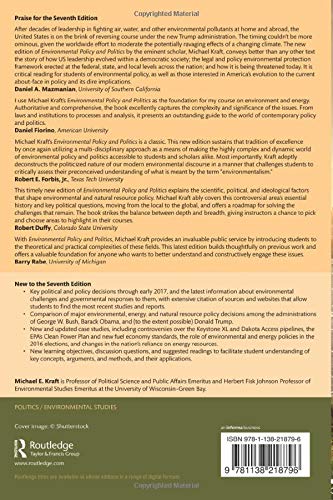 Environmental Policy and Politics,Used