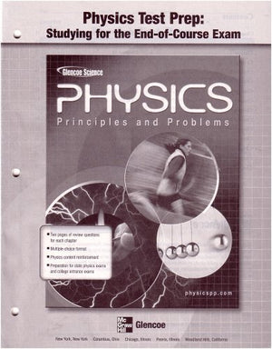 Physics Test Preparation: Studying For The Endofcourse Exam (Physics:Princ And Problems),Used