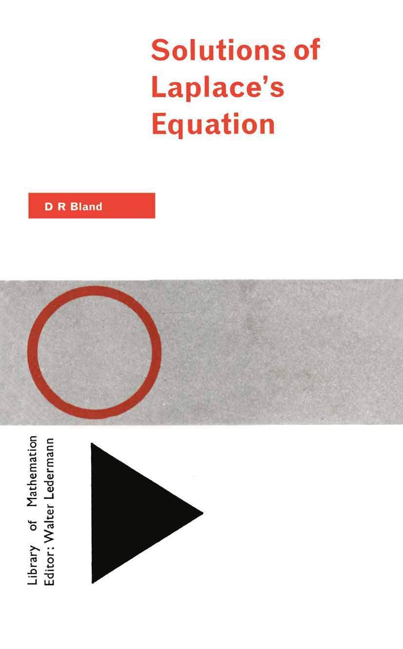 Solutions of Laplaces Equation (Library of Mathematics),Used