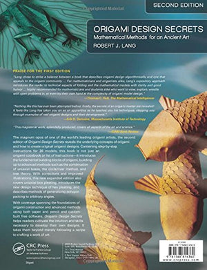 Origami Design Secrets: Mathematical Methods for an Ancient Art, Second Edition (AK Peters/CRC Recreational Mathematics Series),Used