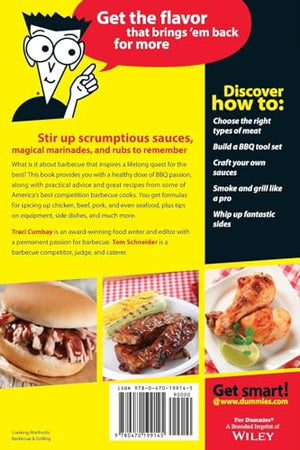 BBQ Sauces, Rubs and Marinades For Dummies,Used