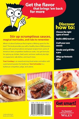 BBQ Sauces, Rubs and Marinades For Dummies,Used