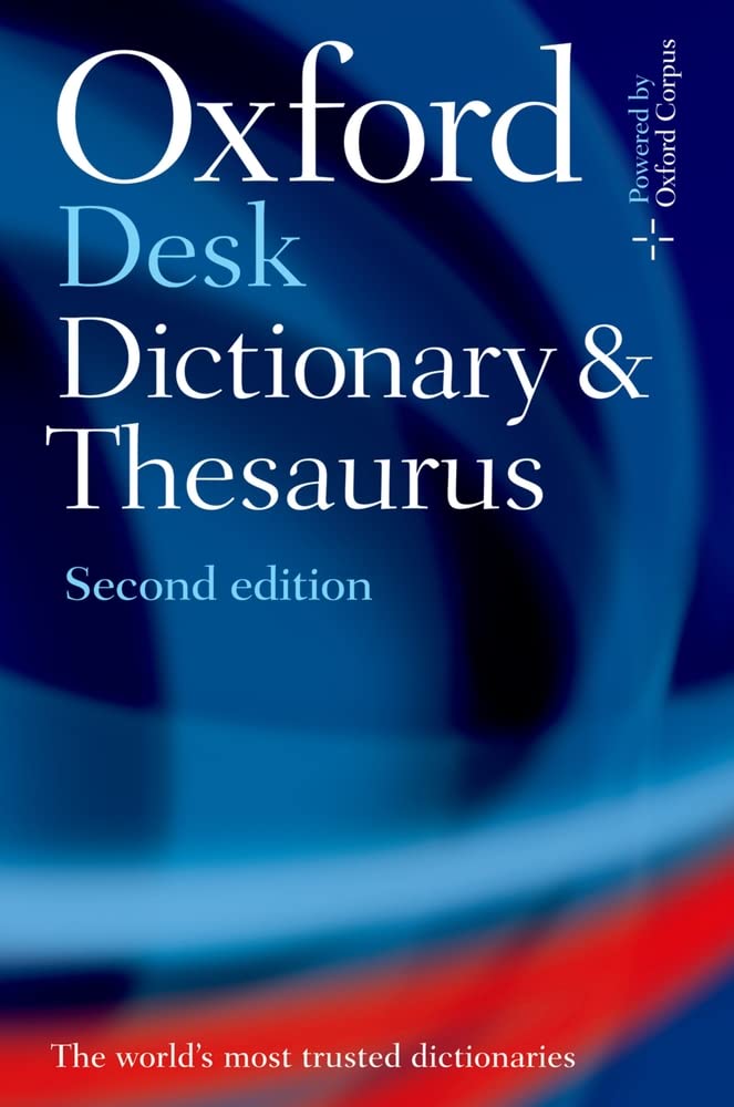 The Oxford American Desk Dictionary And Thesaurus
