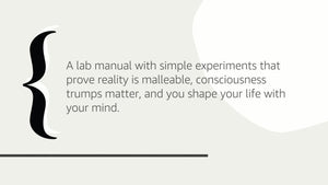 Esquared: Nine Doityourself Energy Experiments That Prove Your Thoughts Create Your Reality [Miniature Edition] (Rp Minis),Used