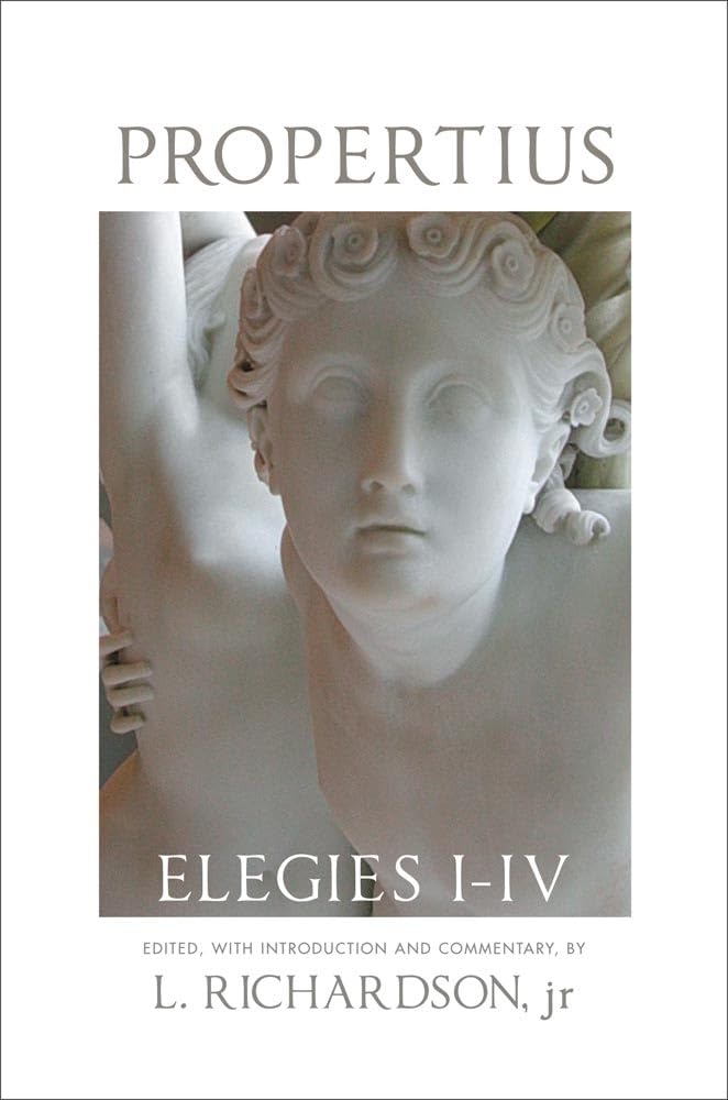 Elegies Iiv (American Philological Association Series Of Classical Texts),New