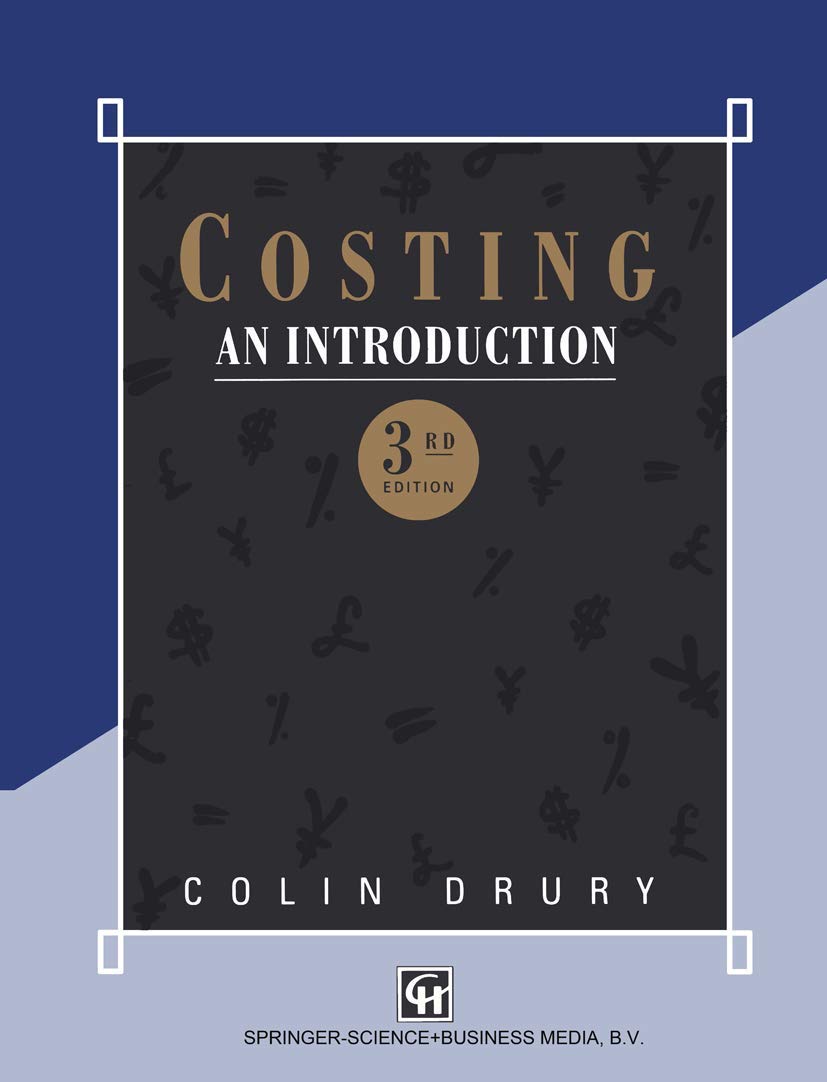 Costing: An Introduction,Used