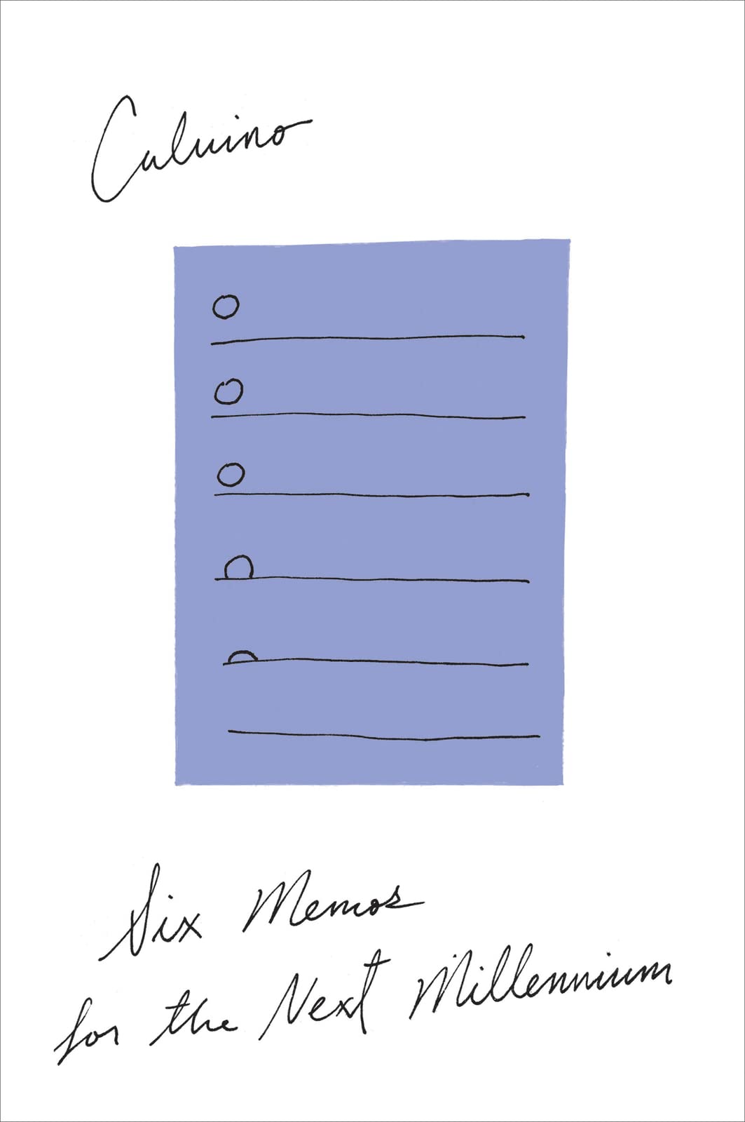 Six Memos For The Next Millennium,New