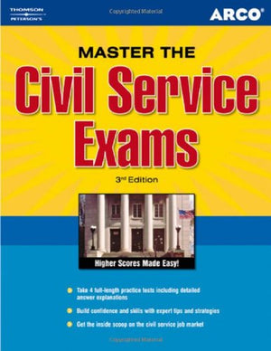 Master the Civil Service Exam 3rd ed,New