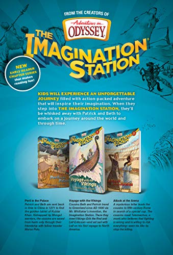 Imagination Station Books 3Pack: Voyage with the Vikings / Attack at the Arena / Peril in the Palace (AIO Imagination Station B,Used
