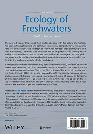 Ecology of Freshwaters: Earth's Bloodstream,Used