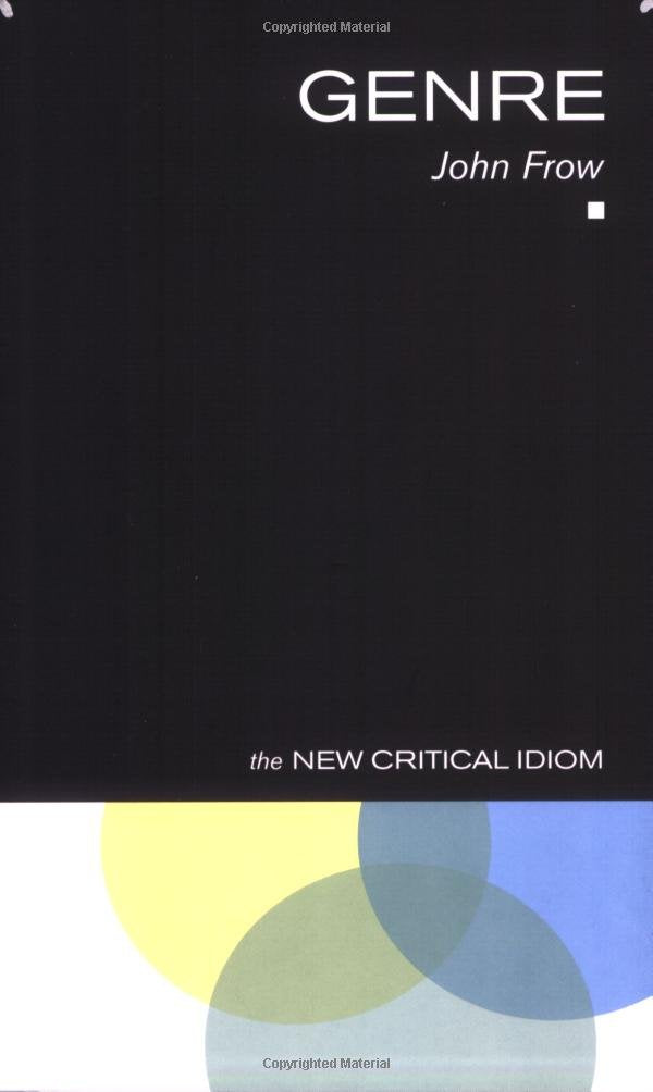 Genre (The New Critical Idiom)-new