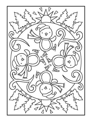Happy Christmas Coloring Book (Dover Christmas Coloring Books),Used
