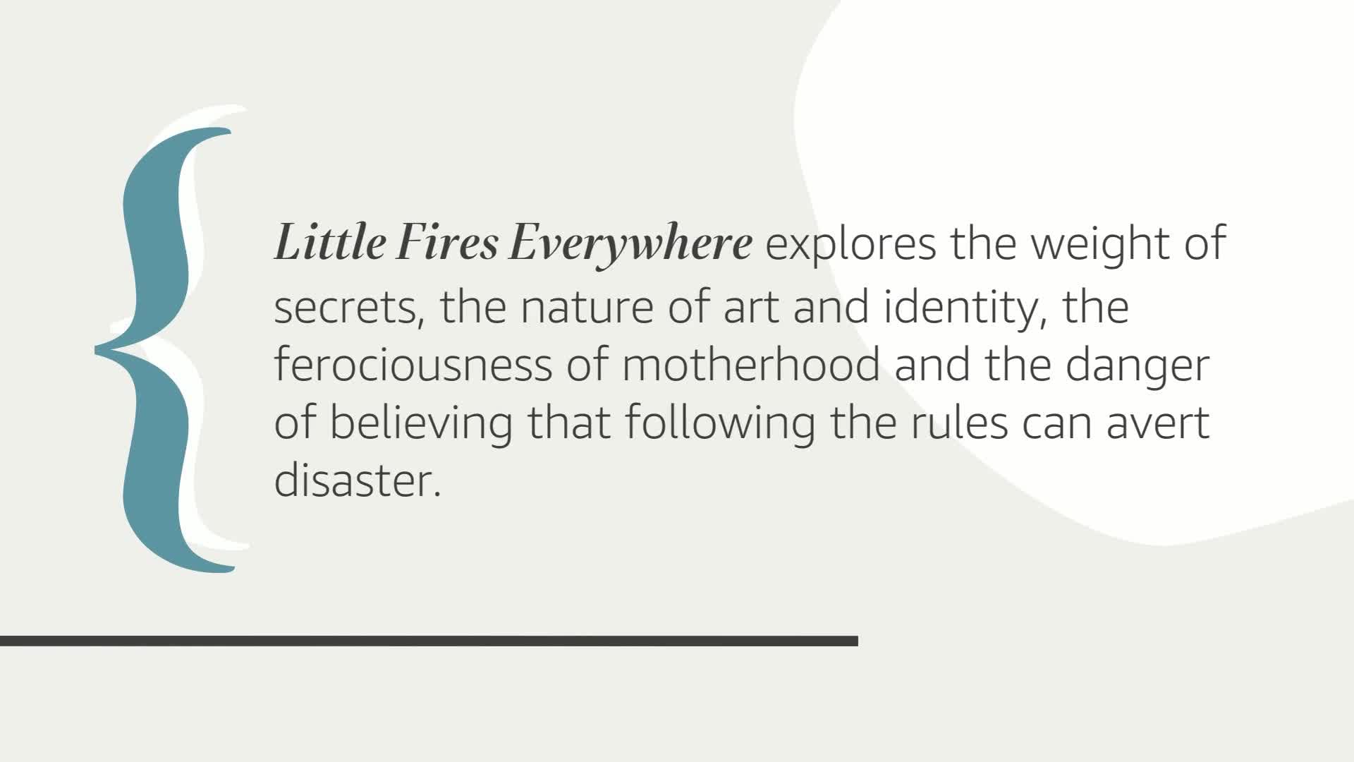 Little Fires Everywhere: Reese'S Book Club,Used