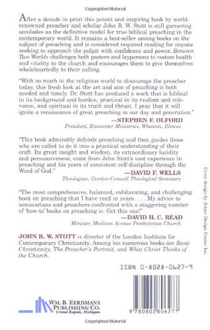 Between Two Worlds: The Challenge of Preaching Today,Used