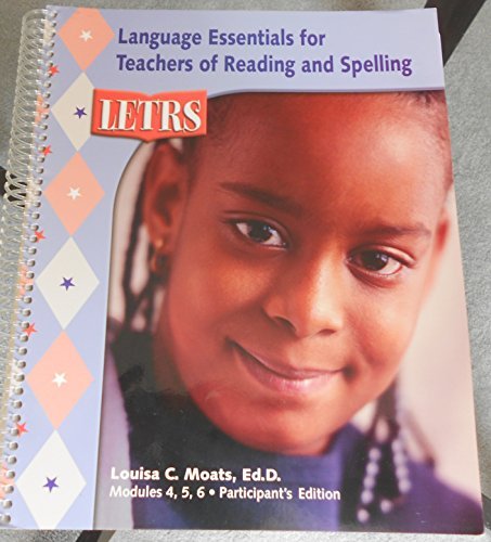LETRS: Language Essentials for Teachers of Reading and Spelling (Book Two  Modules 4, 5, 6, Vocabulary, Fluency, and Comprehens,Used