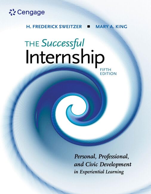 The Successful Internship (HSE 163 / 264 / 272 Clinical Experience Sequence),Used
