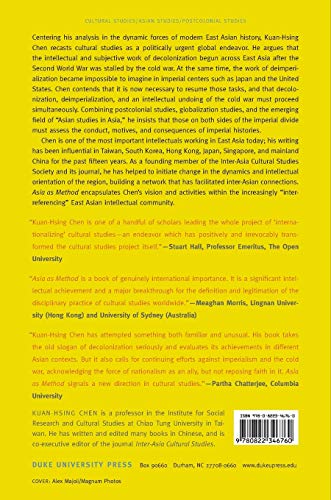 Asia As Method: Toward Deimperialization