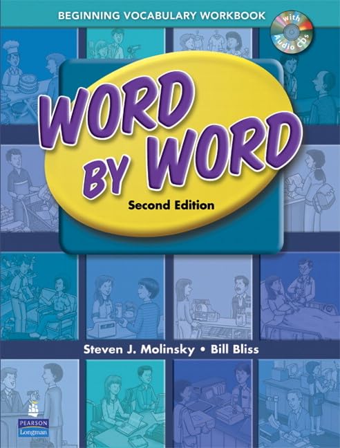 Word By Word Picture Dictionary Beginning Vocabulary Workbook With Audio Cd