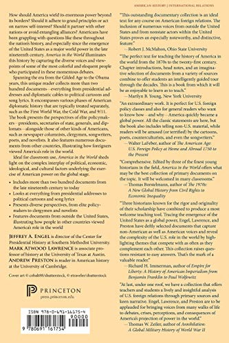 America In The World: A History In Documents From The War With Spain To The War On Terror (America In The World, 14),Used