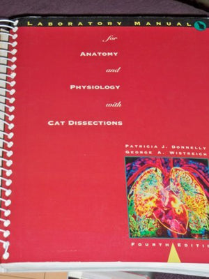 Laboratory Manual For Anatomy And Physiology: With Cat Dissections,Used