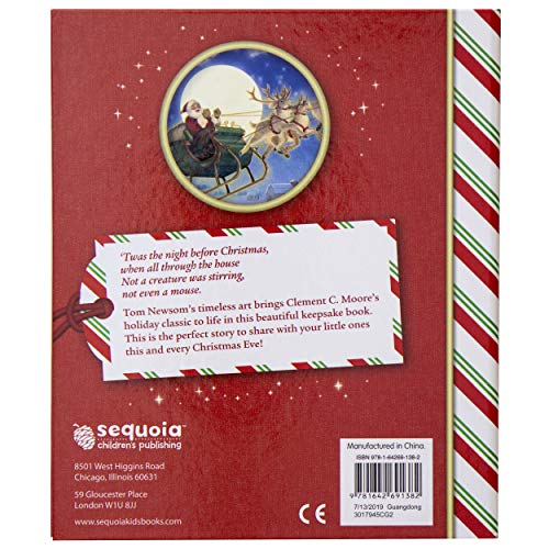 The Night Before Christmas  Hardcover Christmas Book (Christmas Rainbow Books),New