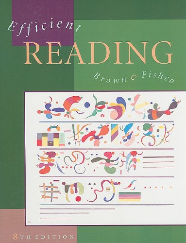 Efficient Reading,Used