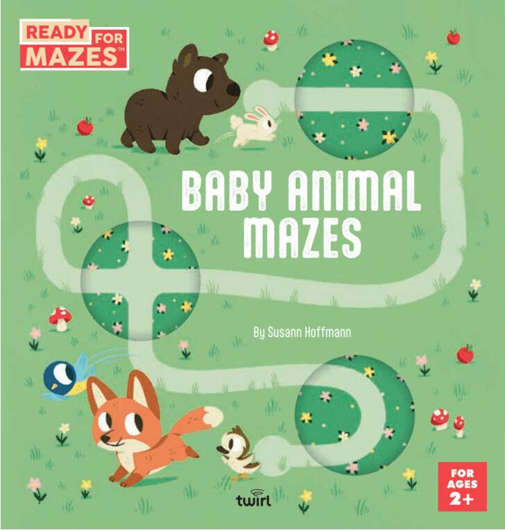 Ready For Mazes: Baby Animal Mazes