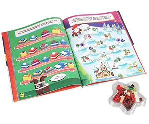 Lego Books: Build Christmas Fun! (Activity Book With Minifigure)-new