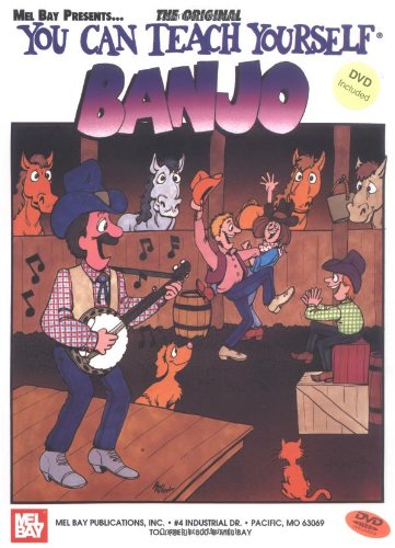 You Can Teach Yourself Banjo (Book/DVD Set),Used